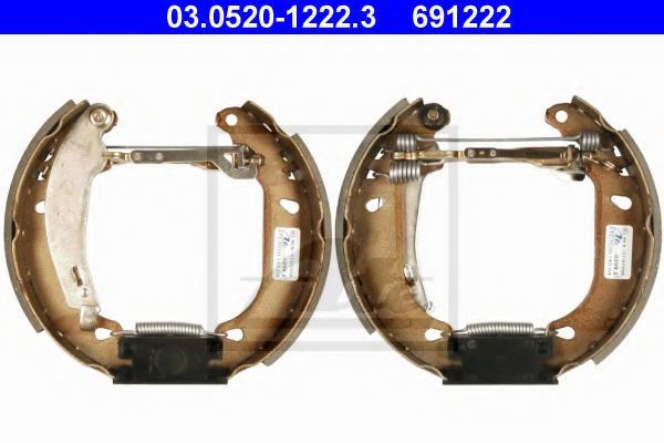 ATE 03.0520-1222.3 Brake Shoe Set